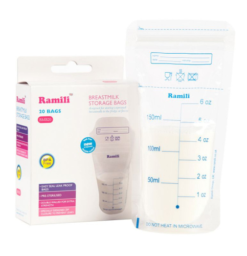 Пакеты для хранения грудного молока Ramili Breastmilk Bags BMB20 фото 2