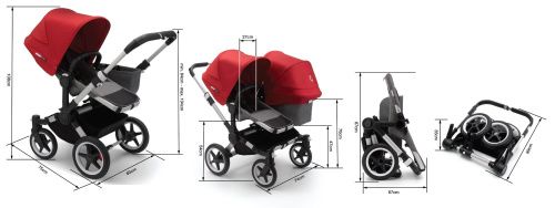 Коляска 2 в 1 Bugaboo Donkey3 Twin фото 8